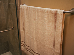 Warm Bathroom Towel Bar