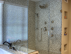 Large Master Bathroom - Glass Shower