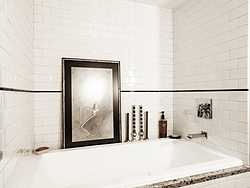 Contemporary Master Bath - Bathtub