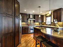 Contemporary Transitional Kitchen - Shaker Cabinets