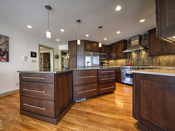 Contemporary Transitional Kitchen - Island Cabinets