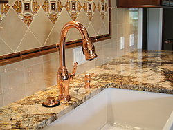 Warm Traditional Kitchen - Faucet