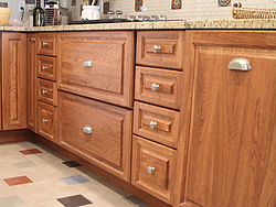 Midwest Kitchen With Unique Accents - Drawer Pulls