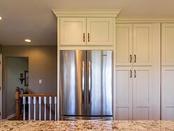 Full Length Kitchen Cabinets - Refrigerator Cabinets