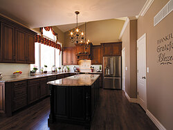 Traditional Kitchen With Center Island Remodeling