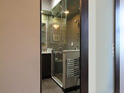Contemporary Bathroom - Bathroom Doorway