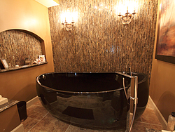 Black Tub Bathroom - Tub Design
