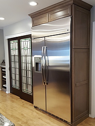 Warm Traditional Kitchen - Refrigerator